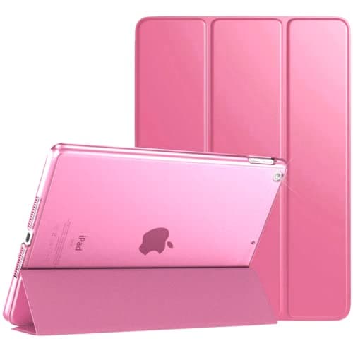 Image of Case for iPad Mini 4th(2015) / Mini 5th(2019) Generation, Smart Magnetic Cover - Auto Wake/Sleep - Mini 4/5 Model No. A1538 / A1550 / A2124 / A2125 / A2126 / A2133 (Pink)