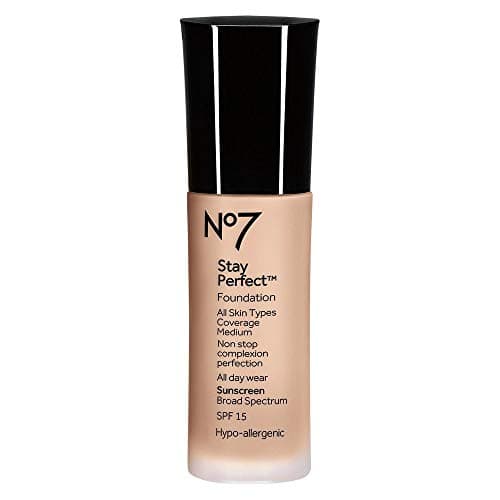 Image of Boots No7 Stay Perfect Foundation (Cool Vanilla) by Boots