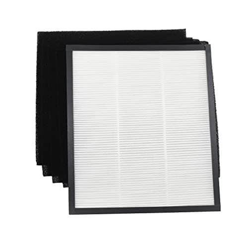 Image of HQRP HEPA Filter Kit Replacement for HoMedics TotalClean AF-10FL AR-1FL AF-75FL AP-15CRF compatible with AF-10 AP-15 AR-10 AF-75 Air Purifiers