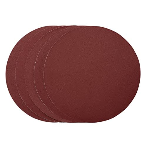 Image of Draper 63782 Sanding Discs, 305mm, 120 Grit, PSA (Pack of 5) Red