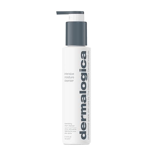 Image of Dermalogica Intensive Moisture Cleanser - Light, Creamy Cleanser with Bioreplenish Complex, Nourishes Dry Depleted Skin, Removes Impurities for Luminous Soft Skin, All Skin Types, 150ml