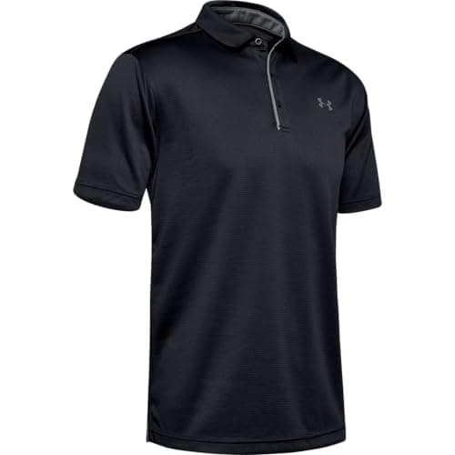 Image of Under Armour Men Tech, Lightweight and Breathable Polo T Shirt for Men, Comfortable Short Sleeve Polo Shirt