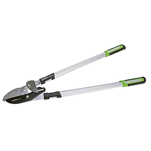 Image of Draper Expert 750mm Ratchet Anvil Pattern Loppers |Long Reach Garden Tool|40mm Pruning Gardening Hand Tools |Heavy Duty Garden Cutting Tool | Carbon Steel Blades | 94985