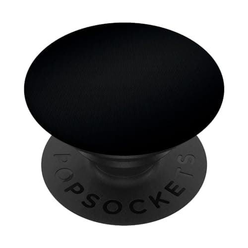 Image of PopSocket PopGrip:Black Pop Socket for Phone Black Cell Phone Popsocket Black Swappable PopGrip