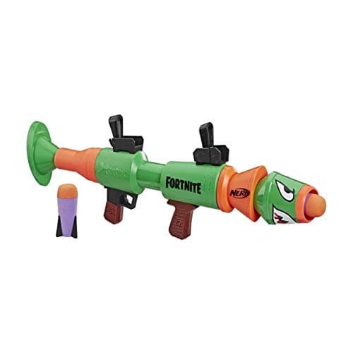 Image of Nerf Fortnite RL Blaster Fires Foam Rockets Includes 2 For Youth, Teens, Adults, Multicolor, One Size