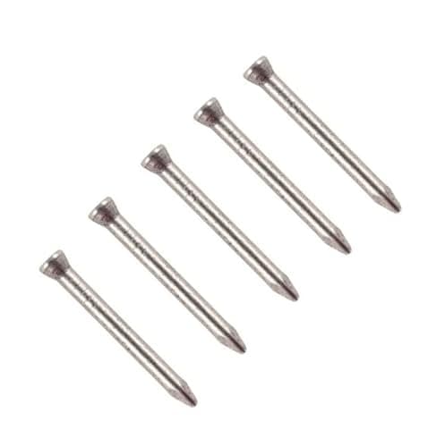 Image of TERF® 25mm X 1.60mm Bright Finish Panel Pins 25mm (1.5 inch) X 1.60mm Panel Pins Nails For Soft and Harboard Cabinet and Joinery Work Furniture Craft and General Purpose Use - Pack of 500