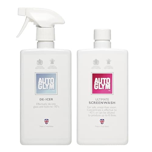 Image of Bundle of Autoglym Ultimate Screenwash, 500ml + Autoglym De-Icer, 500ml