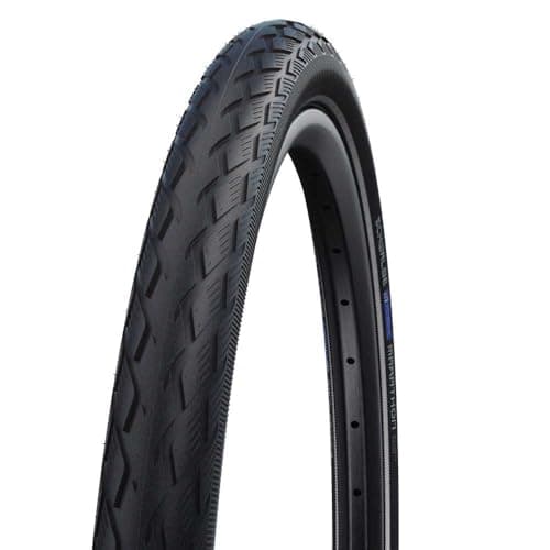 Image of Schwalbe 26" x 1.75" Marathon Wired Tyre with Greenguard Reflex - 11100138V
