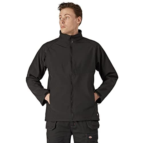 Image of Dickies - Outerwear for Men, Softshell Jacket, Waterproof, Black, S