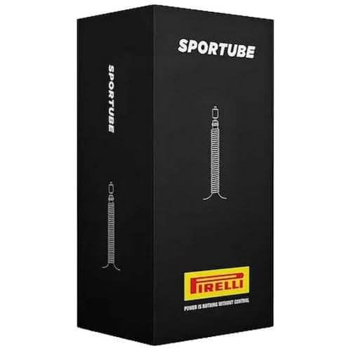 Image of Pirelli Road Bike Butyl Inner Tube, 700x23-30, 60mm Presta Valve, Black