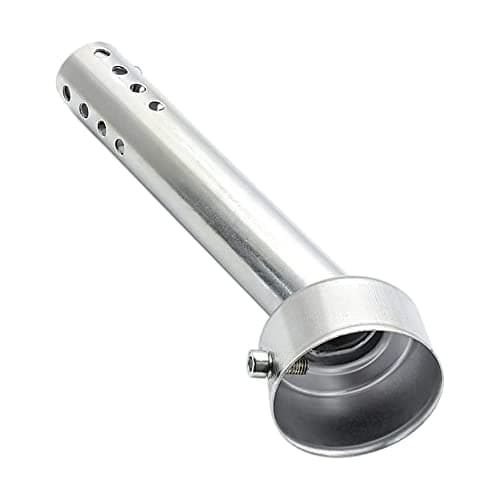Image of KACEPAR Universal Motorcycle Exhaust Can Silencer,48mm/1.9inch Universal Adjustable Muffler Silencer,Universal Motorcycle Angled Exhaust Insert Baffle End Can