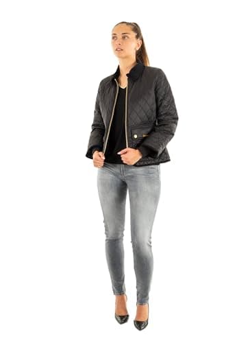 Image of Barbour Jackets fitted beadnell quilt bk91 black/classic, Black, S
