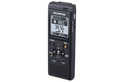 Image of Olympus VN-741PC Digital Voice Recorder with 4 GB Flash Memory and Built-in USB, MP3 - Black