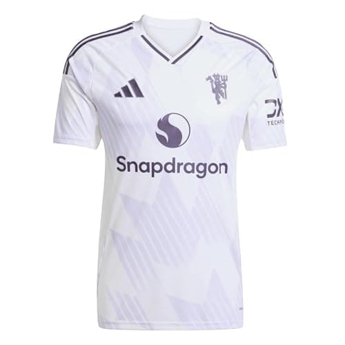 Image of adidas Manchester United Mens Away Football Shirt Jersey 2025-2026 (UK, Alpha, L, Regular, Regular) White