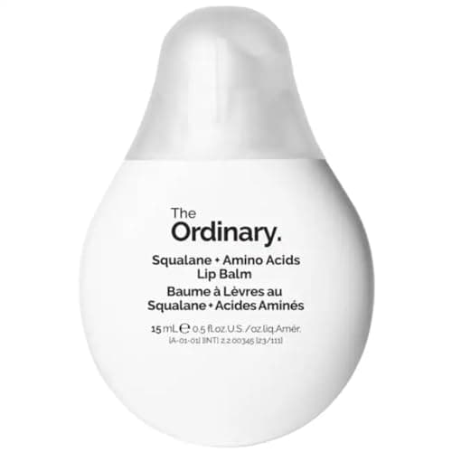 Image of The Ordinary Squalane + Amino Acids Hydrating Lip Balm, for Lips, Elbows, and Cuticles, 15ml