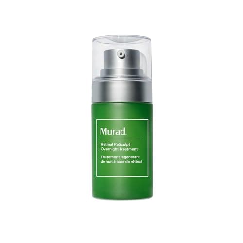 Image of Murad Retinal ReSculpt Overnight Treatment, Anti-Ageing Retinal Night Serum for Deep Wrinkles & Fine Lines, Firms & Lifts Face and Neck, Encapsulated Vitamin A for Sensitive Skin