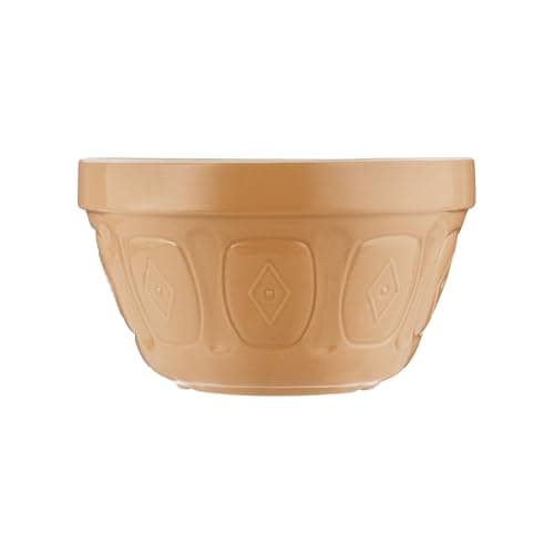 Image of Mason Cash Cane Pudding Basin 16cm | 900ml Traditional Steaming Bowl | Classic Earthenware Design | Vented Base | Ideal for Prep, Serving & Baking | Iconic British Kitchenware