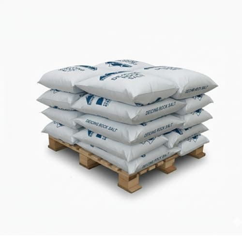 Image of Laeto Signature Garden Bag of Grit Rock Salt Deicing White Brown Rock Salt for Weeds De-Icing Salt for Paths, Driveways & Roads of Snow & Ice