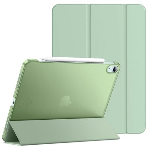 Image of JETech Case ONLY for iPad Air 11-Inch M4/M3/M2 (2026/2025/2024), iPad Air 5/4 (2022/2020 5th/4th Generation 10.9-Inch), Slim Stand Hard Back Shell Cover with Auto Wake/Sleep (Matcha Green)