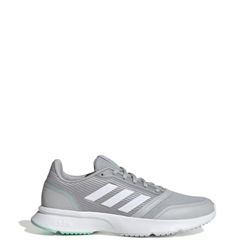 Image of adidas Nova Flow, Women's Women's running shoes, Gray (Gray Two F17/Ftwr White/Bahia Mint), 4 UK (36 2/3 EU)