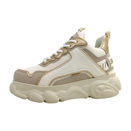 Image of Buffalo CLD Chai Vegan Women's Fashion Sneakers, Platform Oversize.Limited Rosegold. Number from 36 to 40 (CLD Chai Rosegold, EU Footwear Size System, Adult, Woman, Size, Medium, 39)