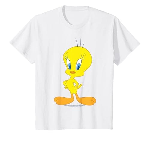 Image of Youth Looney Tunes Tweety Pie Bird Kids T-Shirt