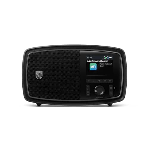 Image of Philips Audio Century Series TAV2000DB/00 "The Janet" Portable FM/DAB Radio With Bluetooth