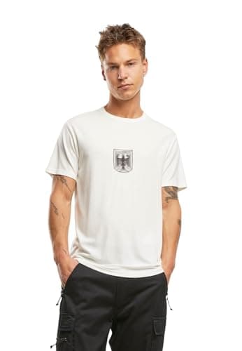 Image of Brandit Men's BW Sports Shirt T-Shirt, White, 5XL