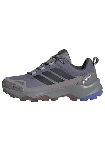 Image of adidas Women's Terrex Skychaser AX5 Gore-TEX Hiking Shoes, preloved Violet/Carbon/Taupe Oxide, 6 UK