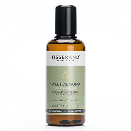 Image of Tisserand Aromatherapy - Sweet Almond Oil - Ethically Harvested Carrier Oil - Face and Body Blending Oil - 100% Natural and Pure Carrier Oil for Essential Oils Mixing