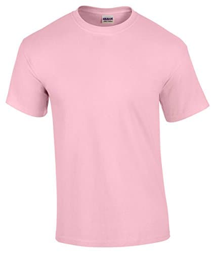 Image of Gildan Mens Heavy Cotton Short Sleeve T-Shirt (XL) (Light Pink)