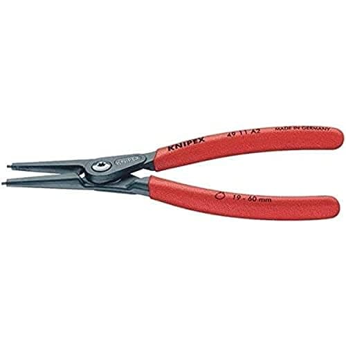 Image of Knipex 75091 225mm External Straight Tip Circlip Pliers 40-100mm Capacity