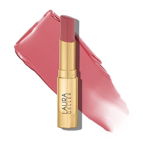 Image of LAURA GELLER NEW YORK Jelly Balm Moisturizing Tinted Lip Balm - In the Buff - Hydrating Vitamin E - Semi-Shine Finish