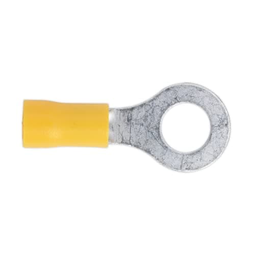 Image of Easy-Entry Ring Terminal 8.4mm (5/16'') Yellow Pack of 100