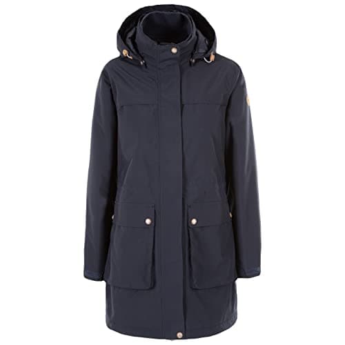 Image of Trespass Womens Waterproof Jacket Lightly Padded Longer Length Lyrics