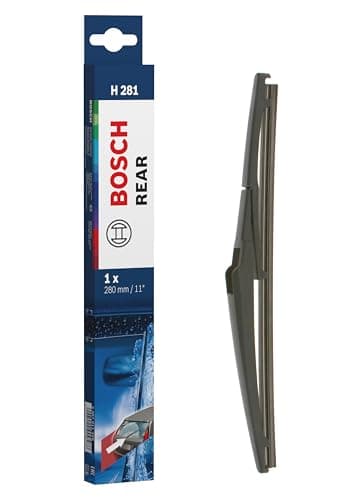 Image of Bosch Rear Wiper H 281 - Excellent Cleaning Performance - Replacement Blade for Back Windscreen - 1 Blade, 280mm