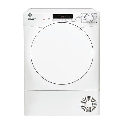 Image of MyChoice Hoover HLEC9DF Condenser Tumble Dryer, 9kg, White, B Rated