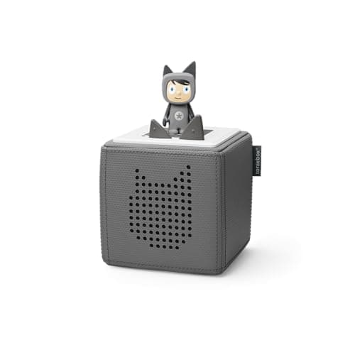 Image of tonies Toniebox 1 Wireless Musical Storybox Starter Set, including 1 Creative, Grey