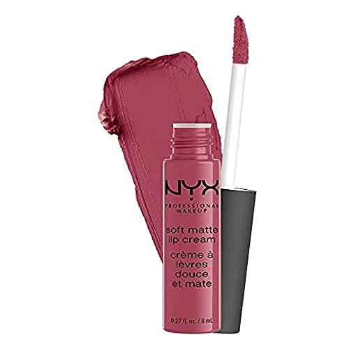 Image of NYX PROFESSIONAL MAKEUP Soft Matte Lip Cream, Lightweight Liquid Lipstick - Sao Paulo (Bubblegum Pink)