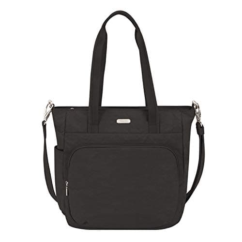 Image of Travelon Essentials Anti-Theft Convertible Backpack/Tote, Black, One Size, Convertible Backpack/Tote Bag