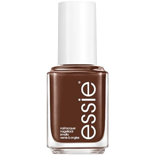 Image of Essie Nail Polish Original, Sepia Retreat, Almond Brown Nail Varnish With Soft Green Undertones, Boho Rodeo Collection, Glossy Shine and High Coverage, Salon Quality Finish, Vegan Formula