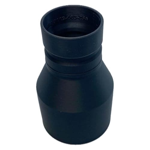 Image of Maker Fixer Male Dust Extraction Adaptor Compatible with DeWalt AirLock, 63mm OD Outer Diameter (Male OD 63mm (2.5"))