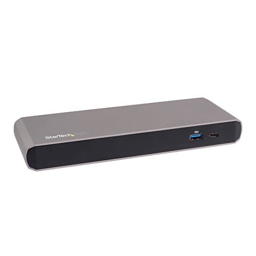Image of StarTech.com Thunderbolt 3 Docking Station - Windows & macOS - Supports Dual 4K HD Displays - TB3 Laptop Dock (TB3DKDPMAWUE)