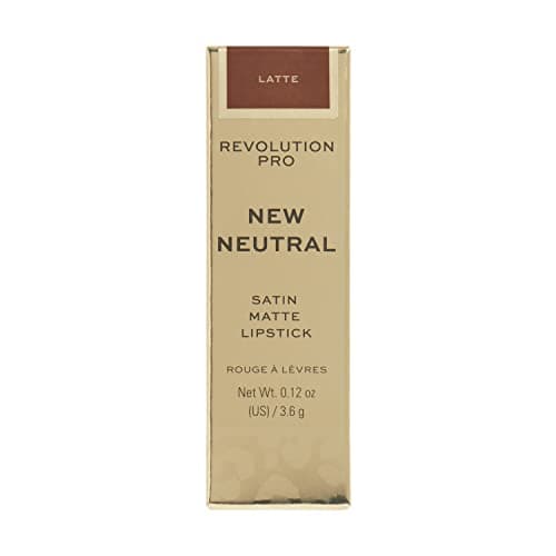 Image of Revolution Pro, New Neutral, Satin Matte, Lipstick, Latte, 3.6g