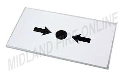 Image of KAC Spare Call Point Glass x5 by Midland Fire On-Line