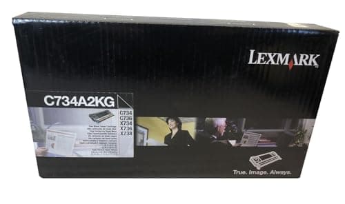 Image of Original Lexmark C734A2KG / for C 736N Premium Printer Cartridge Black 8000 Pages