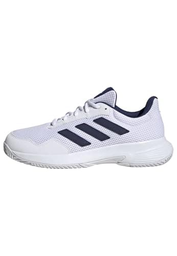 Image of adidas Unisex Court Spec 2 Tennis Shoes, Cloud White/Dark Blue/Cloud White, 8 UK