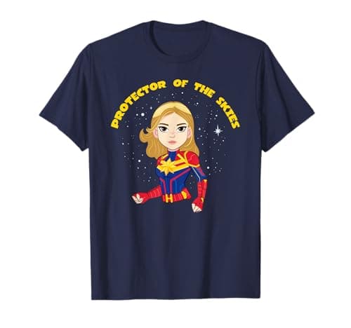 Image of Marvel Captain Marvel Protector of the Skies T-Shirt T-Shirt