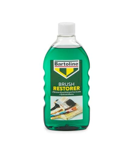 Image of tetrosyl limited Bartoline Brush Restorer 500ml – Restores Hardened Paintbrushes & Tools Removes Oil, Water & Enamel Paints, Revives Softness & Flexibility