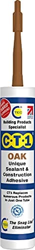 Image of CT1 CT1OAK Oak TRIBRID® Multi Purpose Sealant & Adhesive - 290ml
